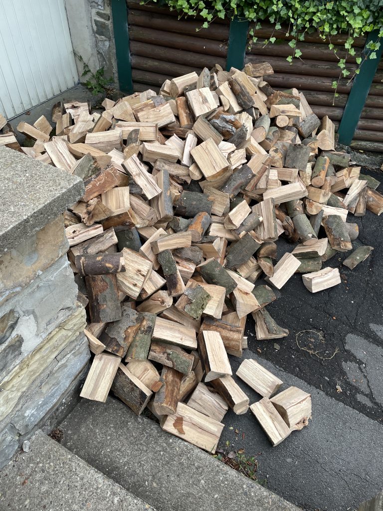 Weißt du was ein Haufen Feuerholz mit dem Leben zu tun hat?